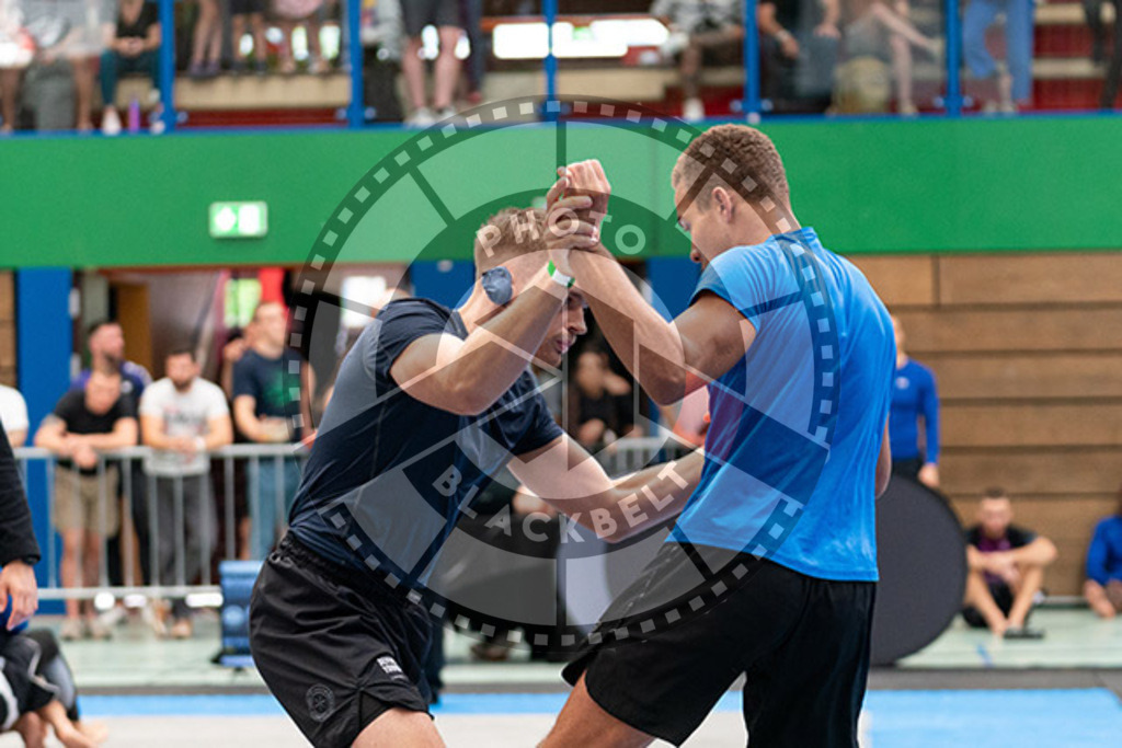 20230826PBB54061 | Fighters compete during the AJP INTLPRO BJJ and grappling competition in Hamburg, Germany, on August 26 2023.