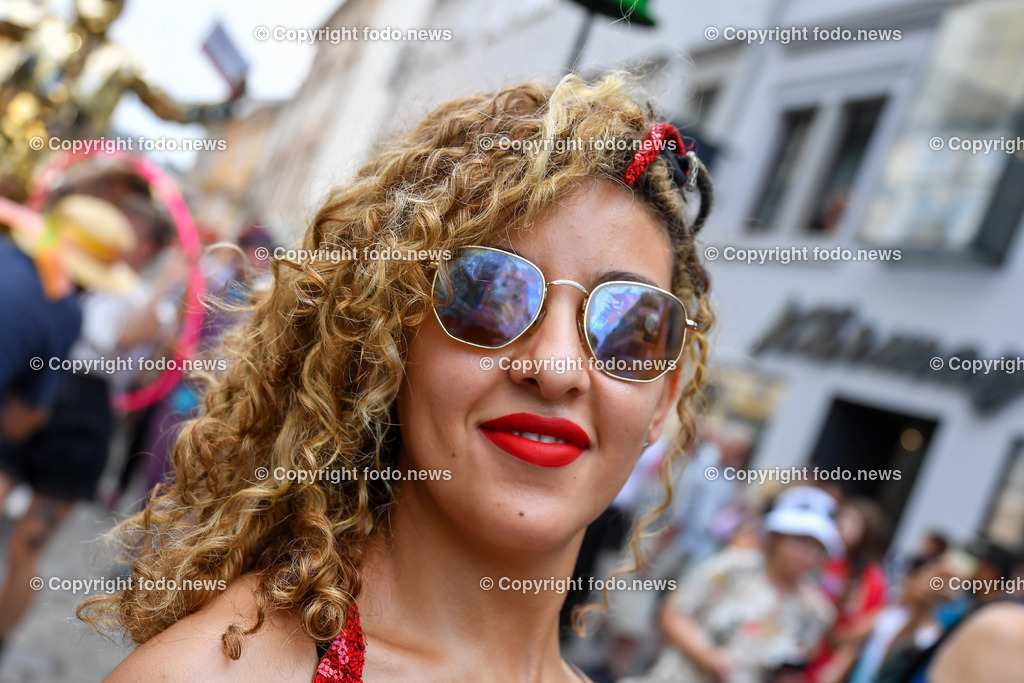 Linz_ 34. Linzer Pflasterspektakel 2022_ 21.07.2022-19 | 21.07.2022, Linz, AUT, 34. Linzer Pflasterspektakel 2022, im Bild diverse Kuenstler