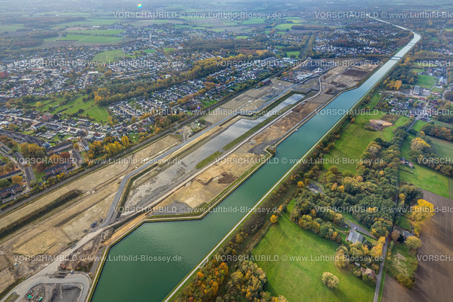 Bergkamen221013289 | Luftbild, Wasserstadt Aden, Baugebiet für geplantes Stadtquartier auf dem Gelände der ehemaligen Zeche Haus Aden, Datteln-Hamm-Kanal, Heil, Bergkamen, Ruhrgebiet, Nordrhein-Westfalen, Deutschland