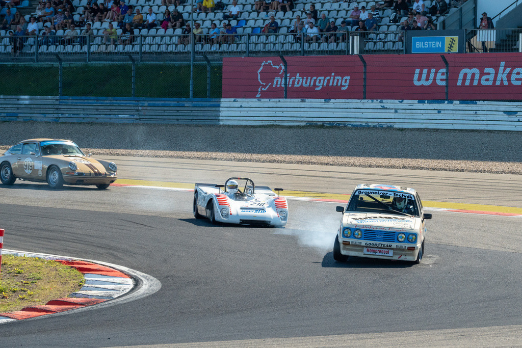 Belmot Oldtimer Grand Prix 2024 | 11.08.2024 Belmot Oldtimer Grand Prix 2024, Nürburgring, Deutschland, Bild: Rennen 9 Historic Championshop ´81, #210 Felix Haas im Lola T210 von 1970 - Realisiert mit Pictrs.com