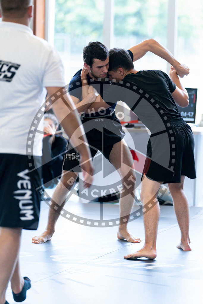 20240608PBB02403 | Fighters compete during the ILLCS VII summer edition luta livre competition in Hannover, Germany, on June 8, 2024.