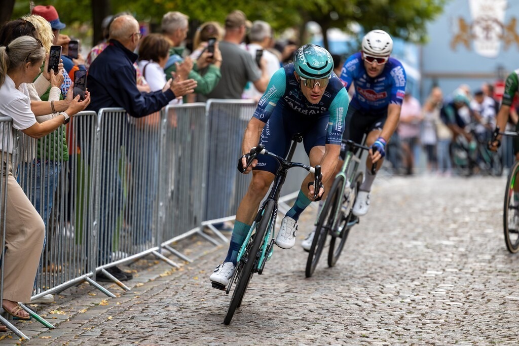 Tour of Germany 2026 (Bad Dürkheim, Germany) | Bad Dürkheim, Germany, 22. Aug. 2026: Lidl Tour of Germany 2026 / The drivers pass through the city center of Bad Dürkheim - Realisiert mit Pictrs.com
