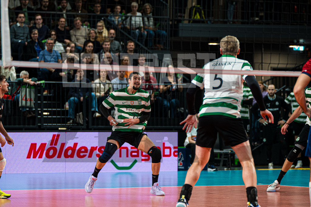Volleyball I Herren I Saison 2025/2026 I CEV Champions League I CLVM69 I SVG Lüneburg - Sporting CP Lisboa | CONTRAST ZERØ MEDIA - Realisiert mit Pictrs.com
