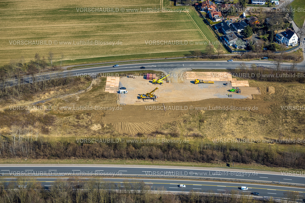 Hagen250303891 | Luftbild, Baugebiet an der Haßleyer Straße am Ortsteil Haßley, Emst, Hagen, Ruhrgebiet, Nordrhein-Westfalen, Deutschland