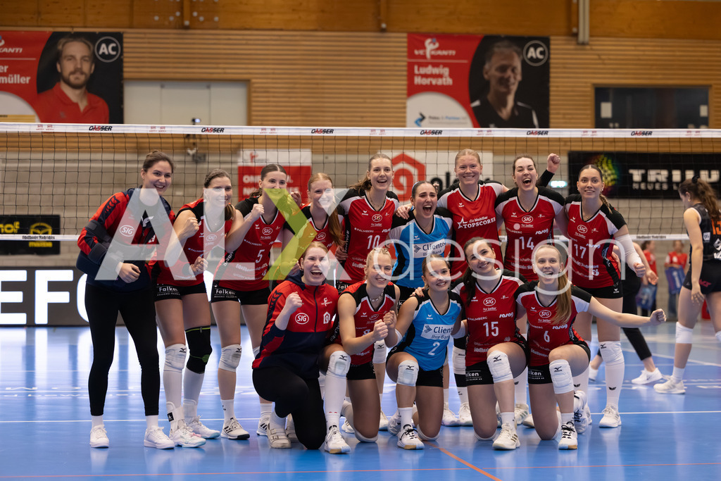 Volleyball I Frauen I Saison 2025-2026 I Volleyball NLA | Women I Round 16 I VC Kanti Schaffhausen - Viteos NUC I 31.01.2026 | VC Kanti Schaffhausen - Realisiert mit Pictrs.com