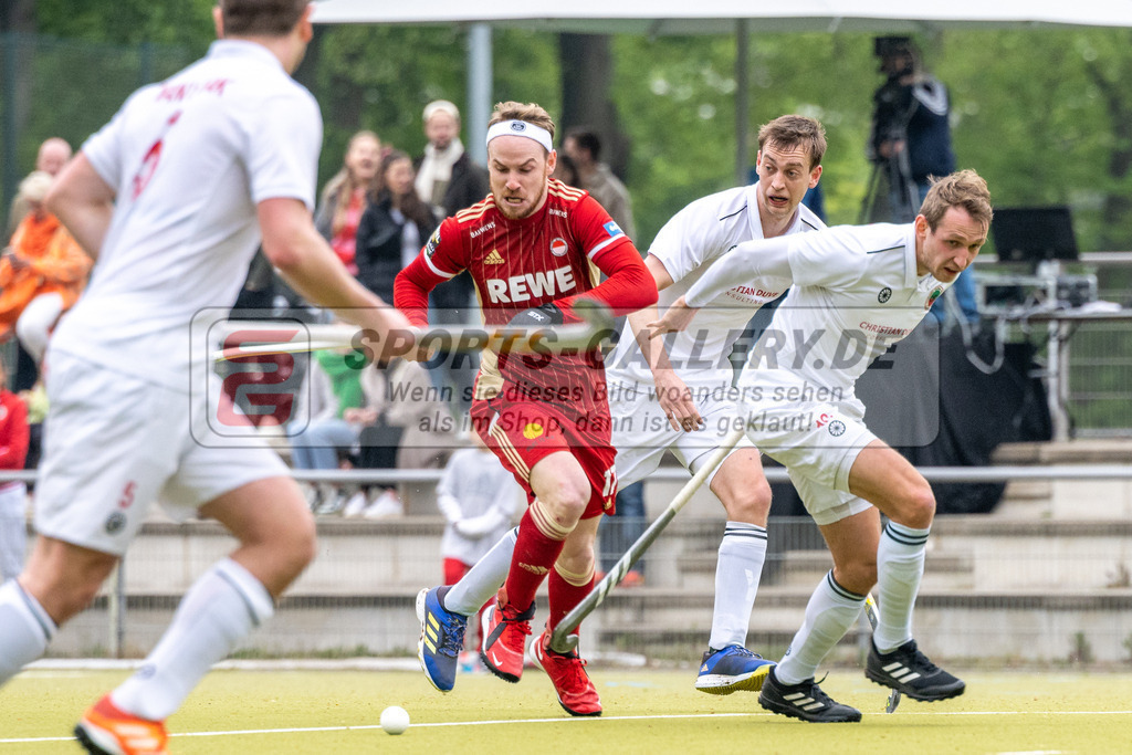 SFE_20230429_0071 | 1. Bundesliga Hockey Herren Rot-Weiss Köln - Crefelder HTC am 29.04.2023 in Köln (KTHC Stadion Rot-Weiss Köln Tennis and Hockey Club), Photo: Stephan Fehrmann 2023 (Sports-Gallery),Christopher Rühr ( Rot-Weiss Köln #17 )