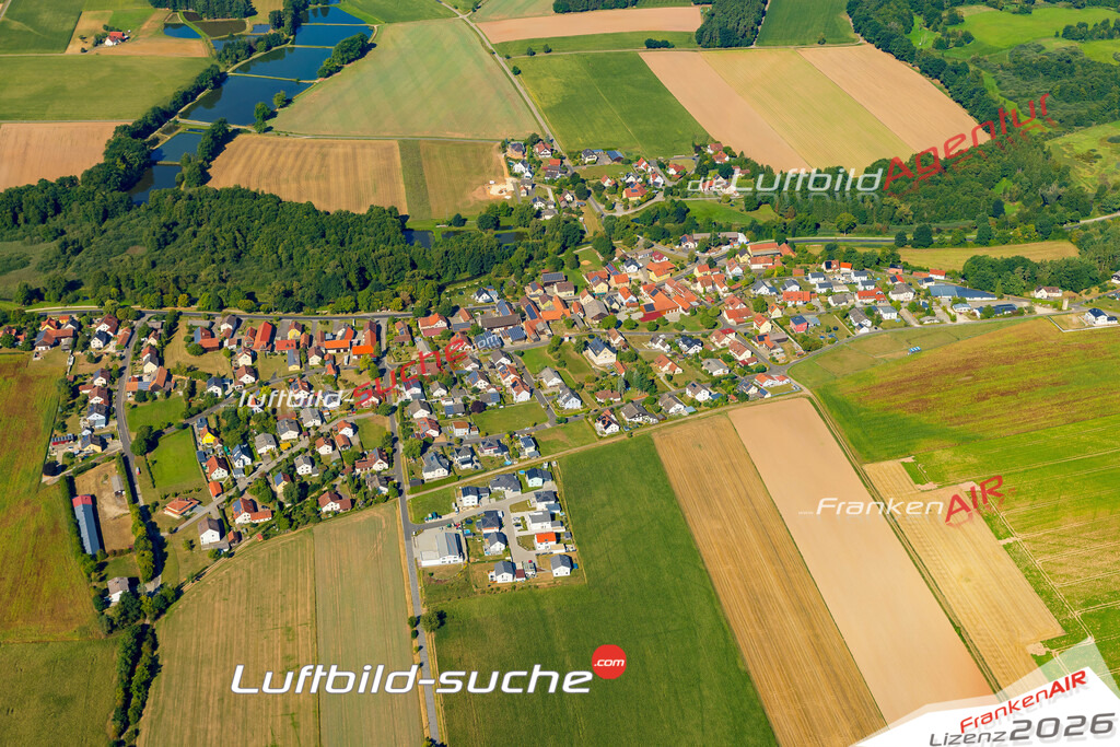 Süß Hahnbach Bild- Das Luftbild wurde 2025 vom UL-Flugzeug heraus erstellt ( keine Drohne ) - Hochauflösende Luftaufnahme -Nicht vergleichbar mit Google Maps oder Satelittenbilder- Die Geschenkidee !Mit Lizenz und Bildrechte bestellbar