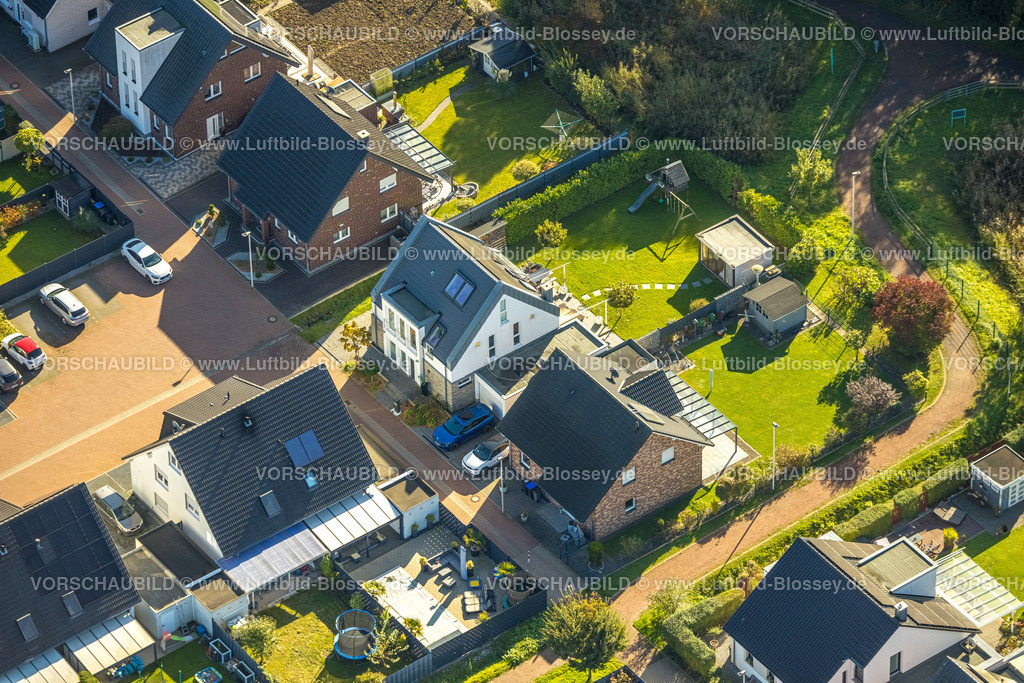 Hamm241007422 | Luftbild, Wohnsiedlung Albert-Spieker-Weg Einfamilienhäuser, Mitte, Hamm, Ruhrgebiet, Nordrhein-Westfalen, Deutschland