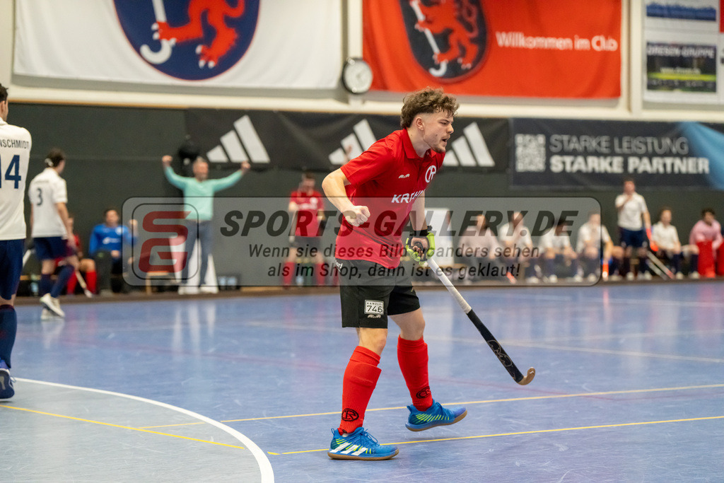 HK_20250201_102212 | 2. Bundesliga Halle Herren Düsseldorfer HC - Club Raffelberg am 1.2.2025 Halle am Seestern, Düsseldorf ,