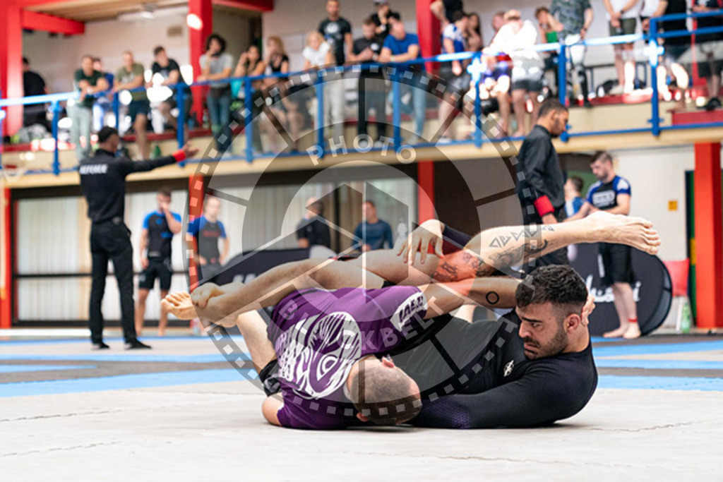 20230826PBB56809 | Fighters compete during the AJP INTLPRO BJJ and grappling competition in Hamburg, Germany, on August 26 2023.