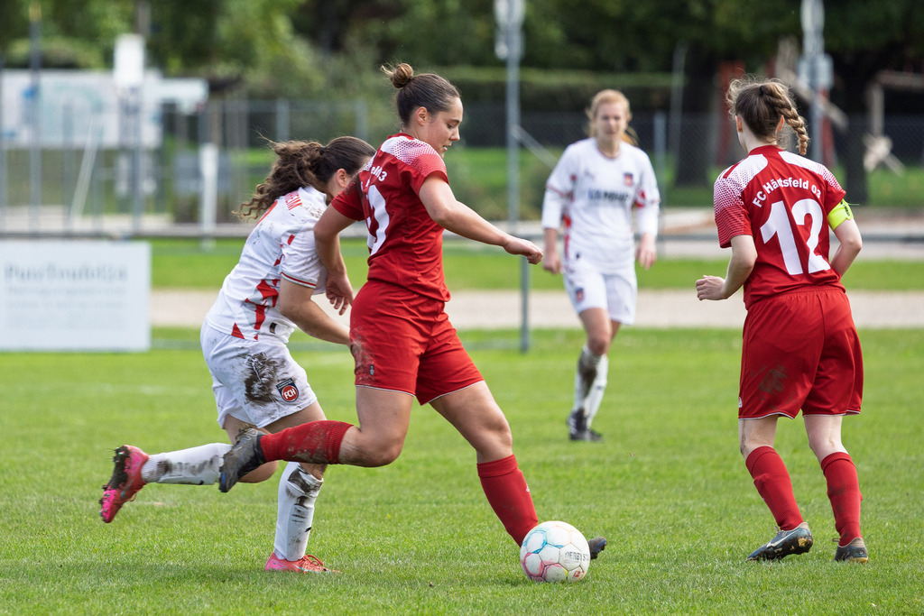 HÄRFCH_250914_1084 | FC Härtsfeld 03 vs. 1.FC Heidenheim 1846 II, Fußball, Frauen, Bezirksliga, 2025/2026, 1. Spieltag, 14.09.2025 in Dischingen(Foto: Michael Bulling) - Realisiert mit Pictrs.com