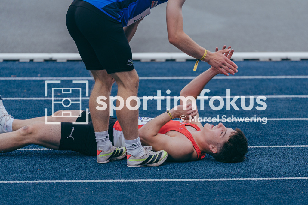 DM U23 U18 Bochum 2026 | Nils Bovekamp (LG Brillux Münster), Startnummer 1461, mU23 100-Meter-Lauf Finale, Deutsche Meisterschaften der U18 &amp; U23 2026, Lohrheidestadion Bochum-Wattenscheid, 04.07.2026 Foto: Marcel Schwering / sportimfokus - Realisiert mit Pictrs.com