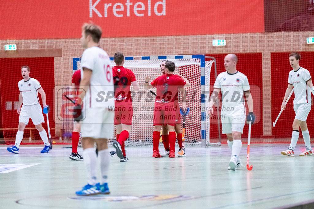 HK_20241220_100628 | 1. Bundesliga Halle Herren Crefelder HTC - Gladbacher HTC am 20.12.2024 Halle Glockenpitz, Krefeld ,