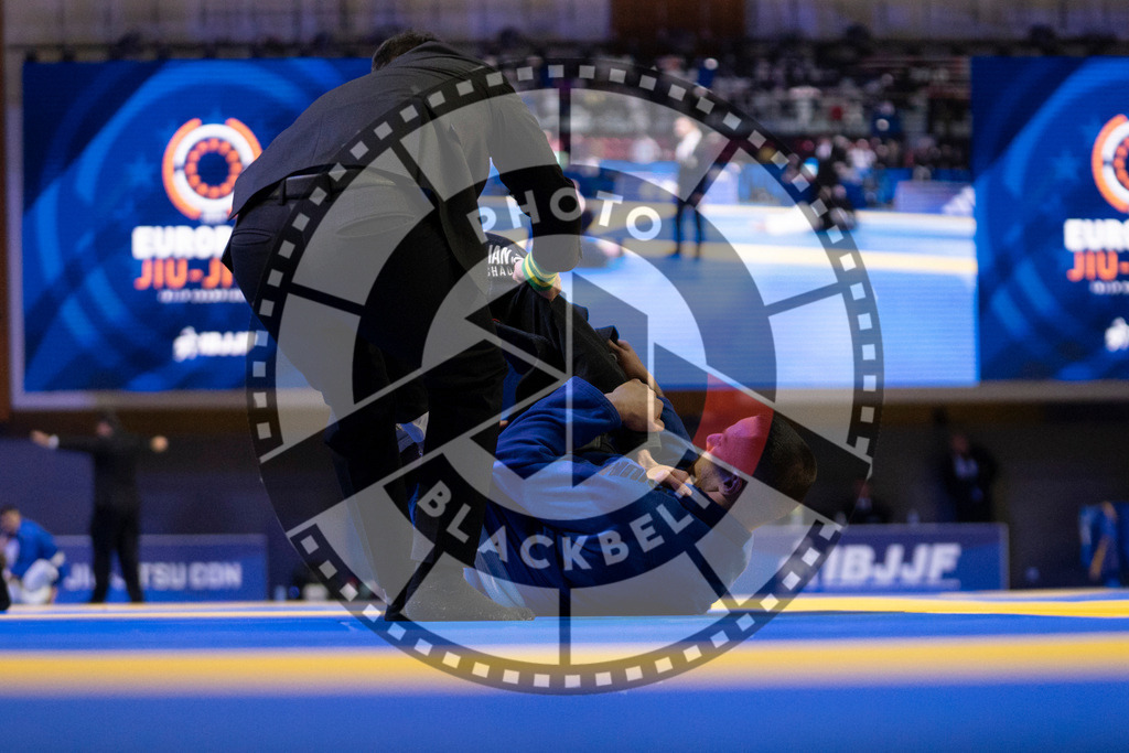 20240119PBB0323 | Fighters compete during the IBJJF European Championship in Paris, France, on January 19, 2024.