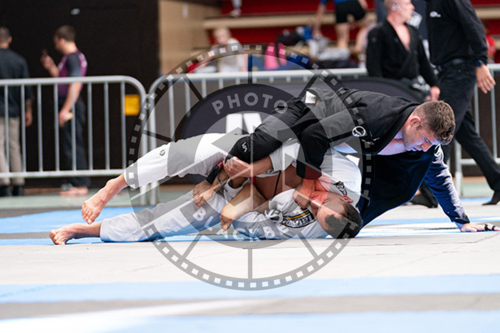 20230826PBB53466 | Fighters compete during the AJP INTLPRO BJJ and grappling competition in Hamburg, Germany, on August 26 2023.