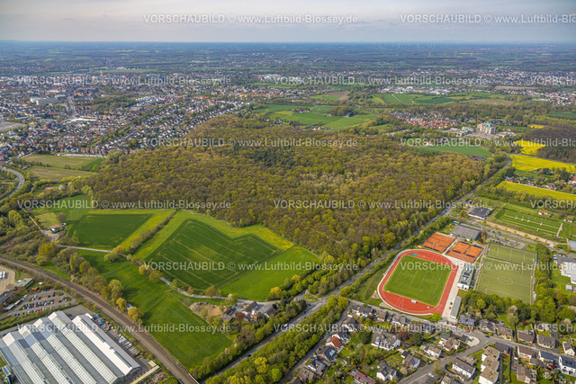 Hamm230405082 | Luftbild, Waldgebiet Pilsholz, HSC Sportanlage,  Stadtbezirk Rhynern, Hamm, Ruhrgebiet, Nordrhein-Westfalen, Deutschland