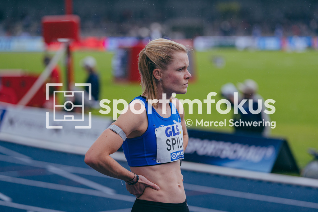 Deutsche Meisterschaften der Frauen und Männer 2026 | Tanja Spill, TSV Bayer Dormagen, 800-Meter-Lauf, Finale, Deutsche Meisterschaften der Frauen und Männer 2026, Lohrheidestadion Bochum-Wattenscheid, 26.07.2026. Foto: Marcel Schwering / sportimfokus - Realisiert mit Pictrs.com