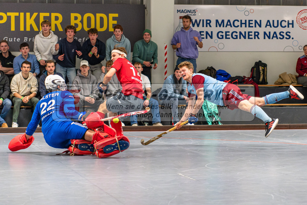 SM_20240105-D85_6539-RR | 1.Bundesliga Hallenhockey  (M) DCadA - UHC / 8:7 (1:4)
