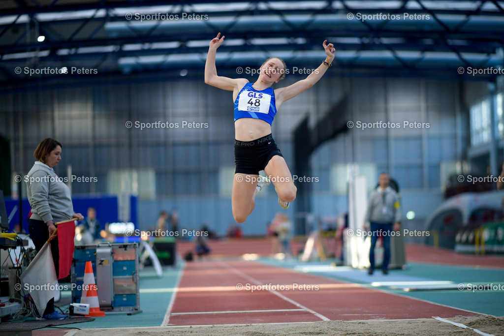 250208_xkaix_DM Mehrkampf_58 | 08.02.2025, xkaix, Leichtathletik 20. Deutsche Meisterschaften, Mehrkampf Halle v.l. Svea Funck (TV Jahn Walsrode) - Realisiert mit Pictrs.com