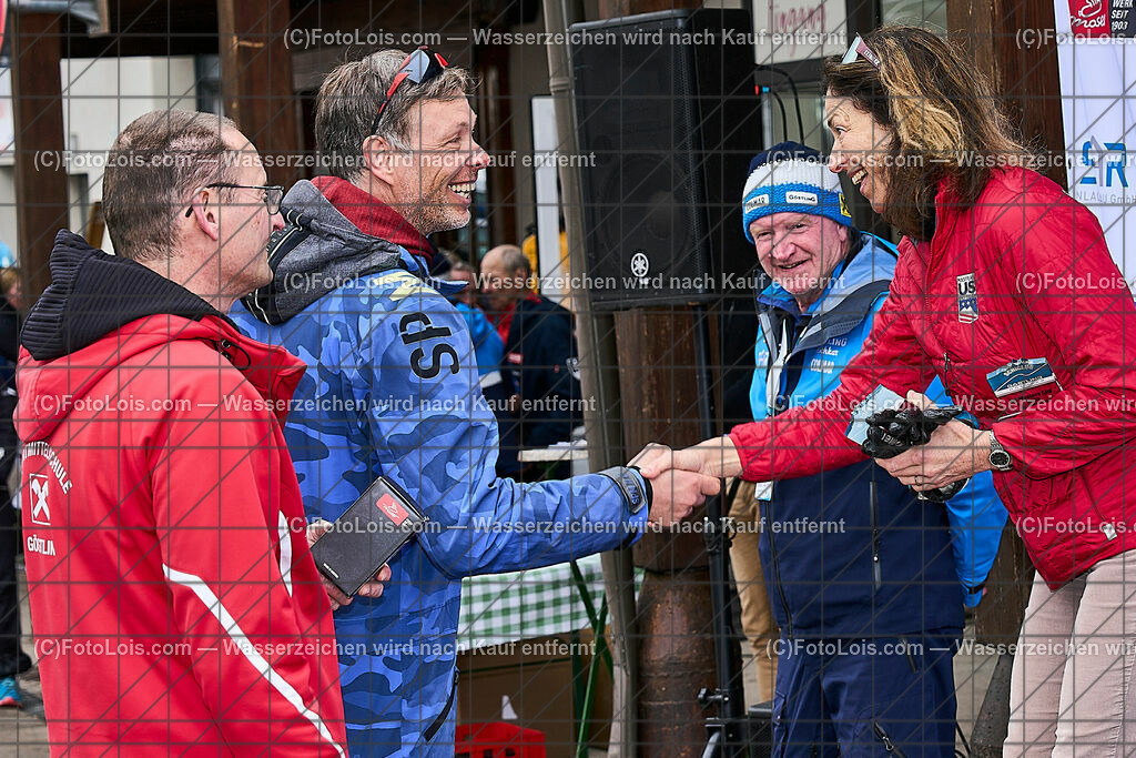 ALP1502_FMC-GS_Kat-C_Tagesbestzeiten_Siegerehrung | (C)FotoLois.com, Alois Spandl, FIS Masters Cup Ski Alpin 2023 Hochkar, GiantSlalom-Kategorie A-B-C, Fr 24. März 2023.