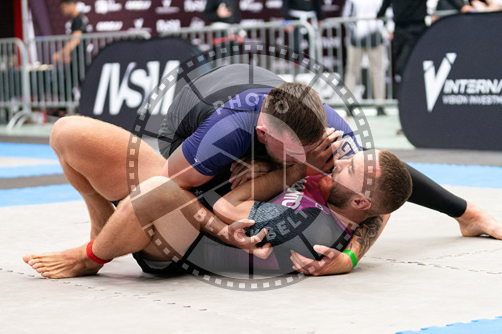 20230826PBB53904 | Fighters compete during the AJP INTLPRO BJJ and grappling competition in Hamburg, Germany, on August 26 2023.