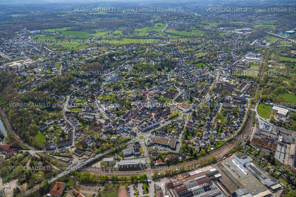 Witten230402837 | Luftbild, Ortsansicht Herbede, Ostherbede, Witten, Ruhrgebiet, Nordrhein-Westfalen, Deutschland