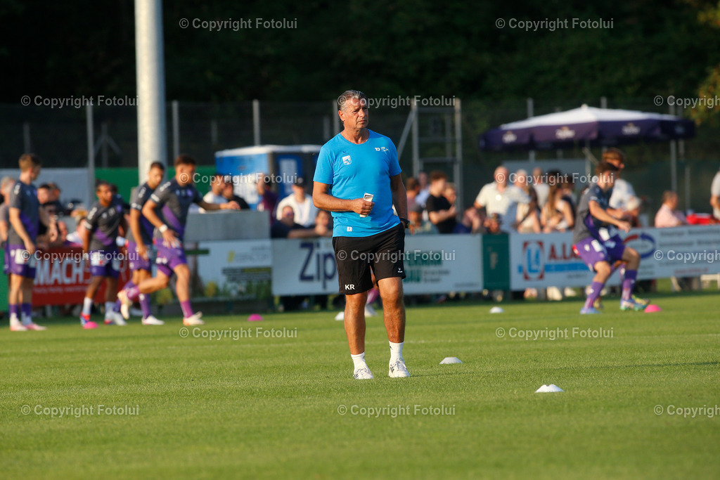 A_LUI_280824_51 | SPORT FUSSBALL UNIQA OEFB CUP 2024 2.RUNDE ASKOE OEDT-WIENER AUSTRIA 28.08.2024 IM BILD: TRAINER KURTB RUSS (OEDT) FOTO:FOTOLUI