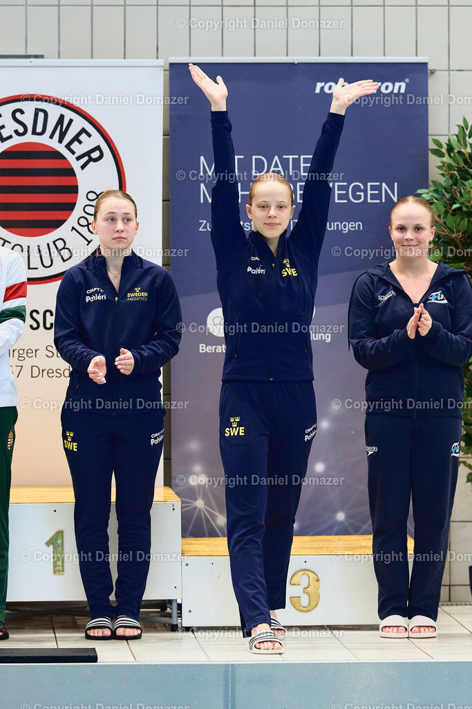 International Youth Diving Meet 2026 | Day 5 of 5 | International Youth Diving Meet 2026| Day 5 of 5 | 26.04.2026 | Youth diving competition featuring 1m and 3m springboard and platform at the Schwimmsportkomplex Freiberger Platz in Dresden.@ Domazer Photography - Realisiert mit Pictrs.com
