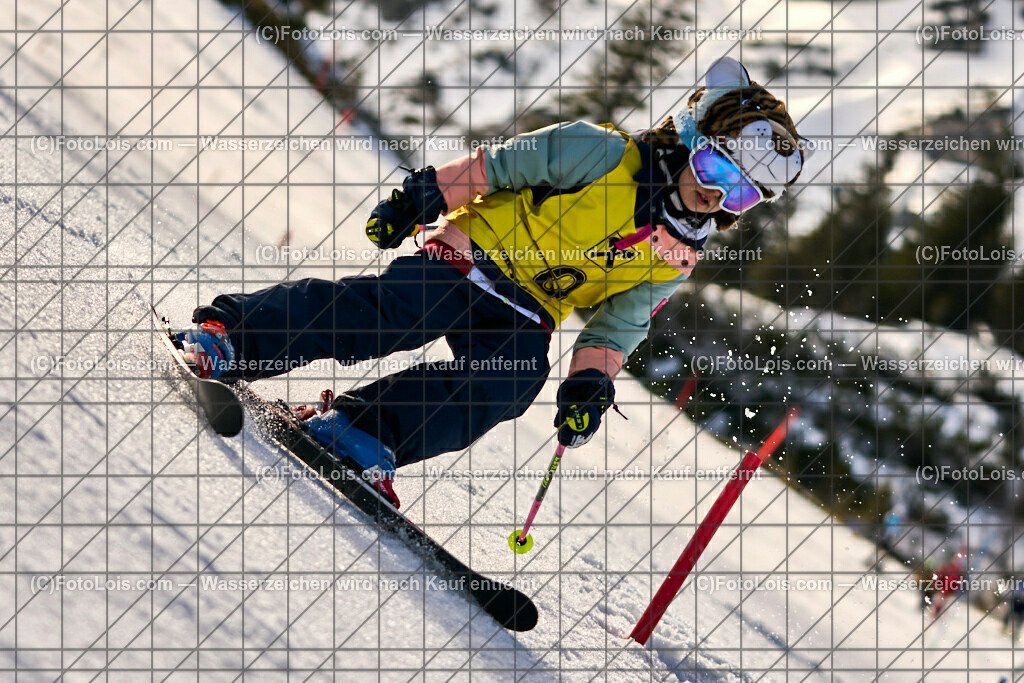 ALP8401_NOe-Kinder-LM_SL-II_Hochkar_Bauer Charlotte | (C)FotoLois.com, Alois Spandl. NÖ Kinder-Landesmeisterschaft, SLALOM im Draxlerloch am Hochkar, zweiter Lauf, So 18. Februar 2024.