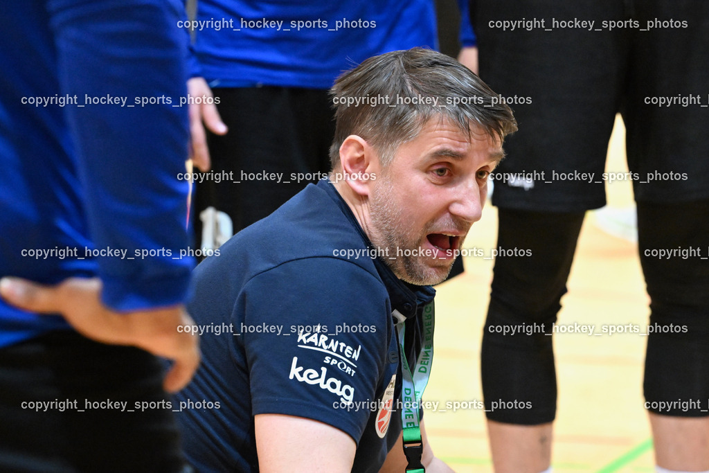 SC Ferlach vs. HSG Bärnbach/Köflach 30.3.2024 | Headcoach SC Ferlach BEGUS Robert, SC Ferlach vs. HSG Bärnbach/Köflach 30.3.2024, SC Ferlach vs. HSG Bärnbach/Köflach am 30.03.2024 in Ferlach (Ballspielhalle Ferlach), Austria, (Photo by Bernd Stefan)