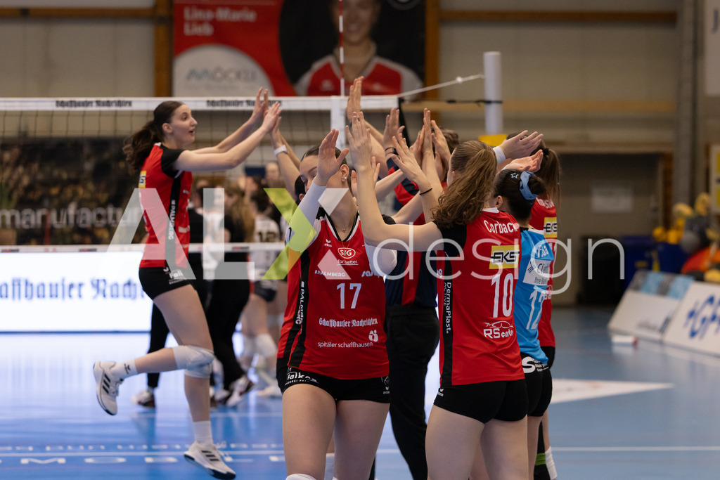 Volleyball I Frauen I Saison 2025-2026 I Volleyball NLA | Women I 1/4 Finals I VC Kanti Schaffhausen - BIWI Volleyball Franches-Montagnes I 21.02.2026 | Hochwertige Sportfotos kaufen & lizenzieren für Medien, Vereine, Agenturen & Sportler:innen. Entdecke professionelle Sportfotografie im Bildshop von Alexander Franzen. - Realisiert mit Pictrs.com