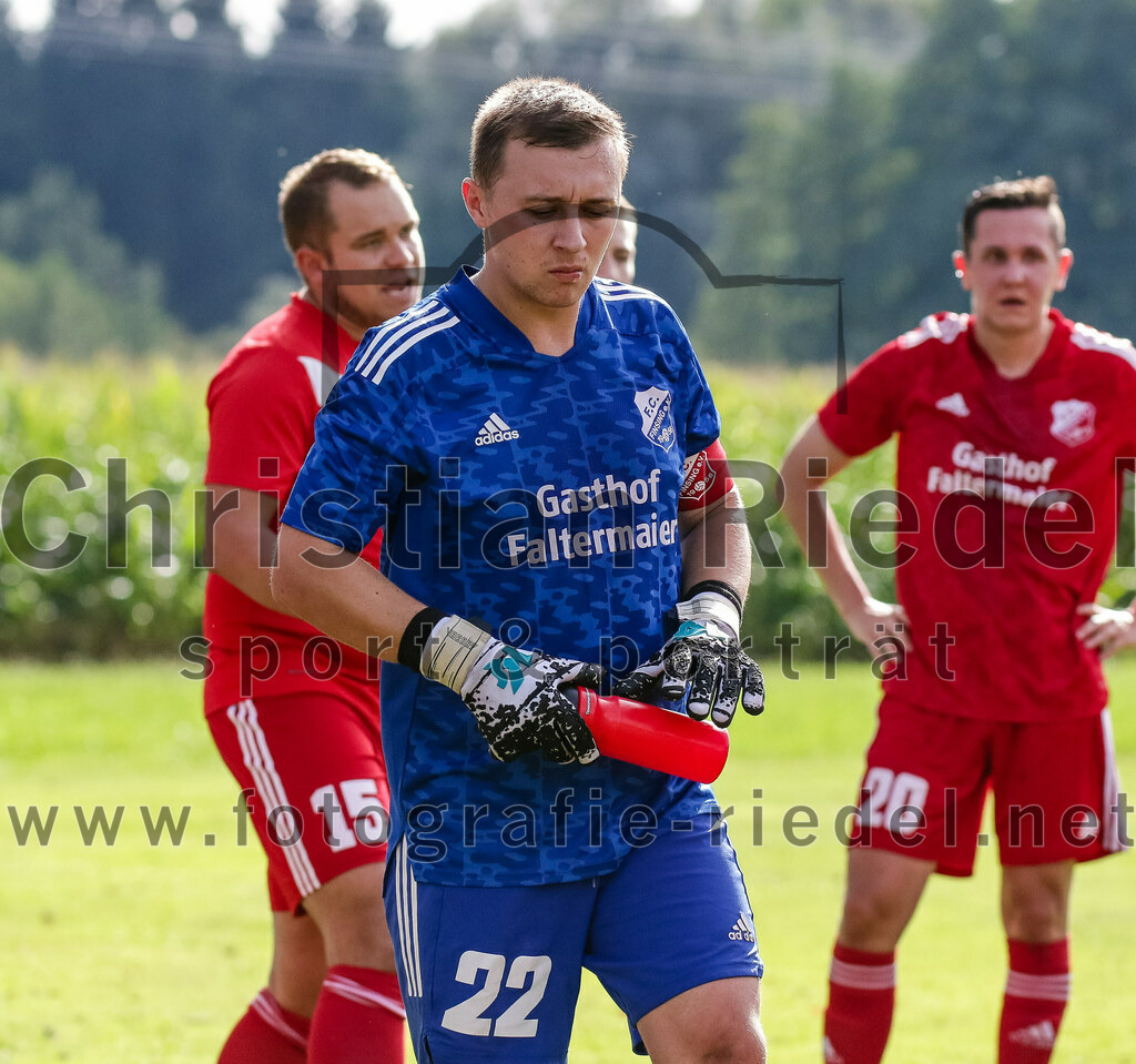 2023-09-17_081_DJK_Ottenhofen_gegen_FC_Finsing_II | Ottenhofen, Deutschland, 17.09.2023:
Fußball, Kreisklasse 2023 / 2024, 7. Spieltag, DJK Ottenhofen gegen FC Finsing II, Endergebnis: 3:0

Torwart Tobias Forchhammer (FC Finsing, #22)

Foto: Christian Riedel / fotografie-riedel.net