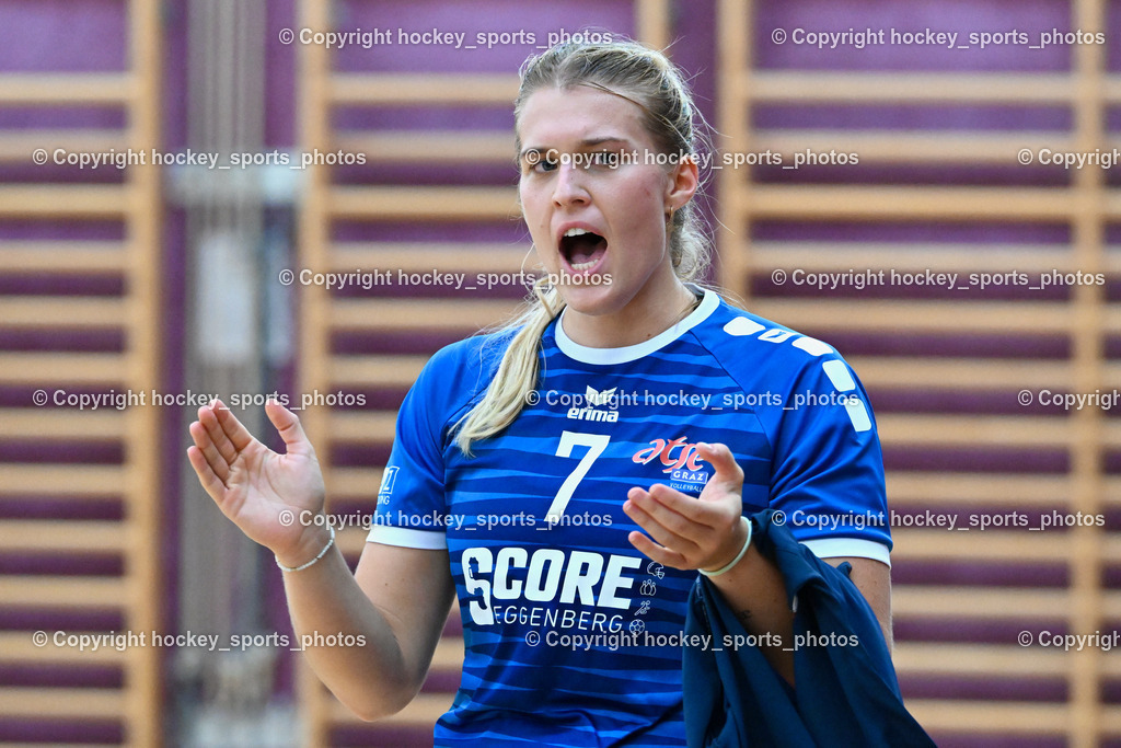 ASKÖ Volley Eagles vs. ATSE Graz 15.10.2023 | #7 SCHINAGL Annika