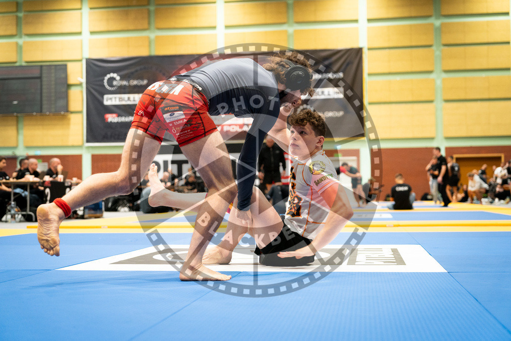 20250906PBB0697 | Fighters compete during the ADCC European Trials  competition in Warsaw, Poland, on September 6, 2025.