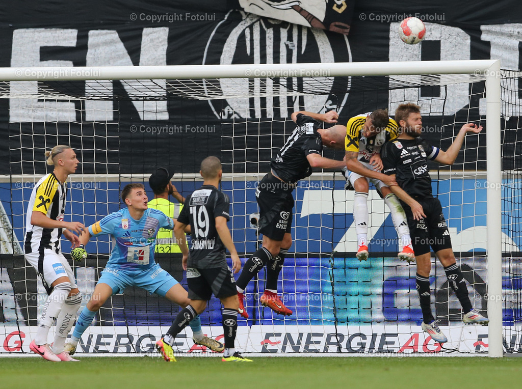 A_LUI_02092024_05 | SPORT,FUSSBALL,ADMIRAL BUNDESLIGA LASK-RZ PELLETS WAC 01.09.24 IM BILD: TORRAUMSZENE (LASK)  (WAC) FOTO:FOTOLUI/MW