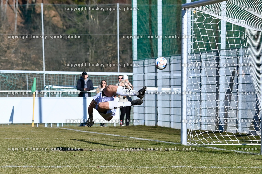 SC Landskron vs. WAC St. Andrä Juniors 11.3.2023 | #1 Alexander Manfred Hautz, Flugeinlage, Tor SC Landskron