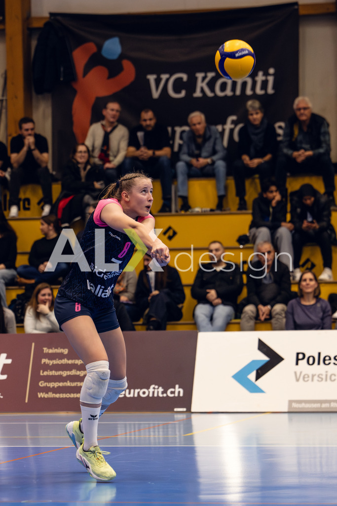 Volleyball I Frauen I Saison 2025-2026 I Volleyball NLA | Women I Round 14 I VC Kanti Schaffhausen - NLZ Volleyball Academy Zürich I 16.01.2026 | NLZ Volleyball Academy - 8 Simone Kellenberger (CH) – Außenangriff - Realisiert mit Pictrs.com