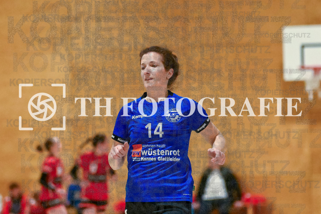GER, SG Maulburg/Steinen - TuS Helmlingen, Frauen-Handball, Oberliga Suedbaden, 19. Spieltag, Saison 2024/2025, 23.03.2025 | Julia Kehret (TuS Helmlingen, #14)GER, SG Maulburg/Steinen - TuS Helmlingen, Frauen-Handball, Oberliga Suedbaden, 19. Spieltag, Saison 2024/2025, 23.03.2025Foto: TH Fotografie/Thomas Hess