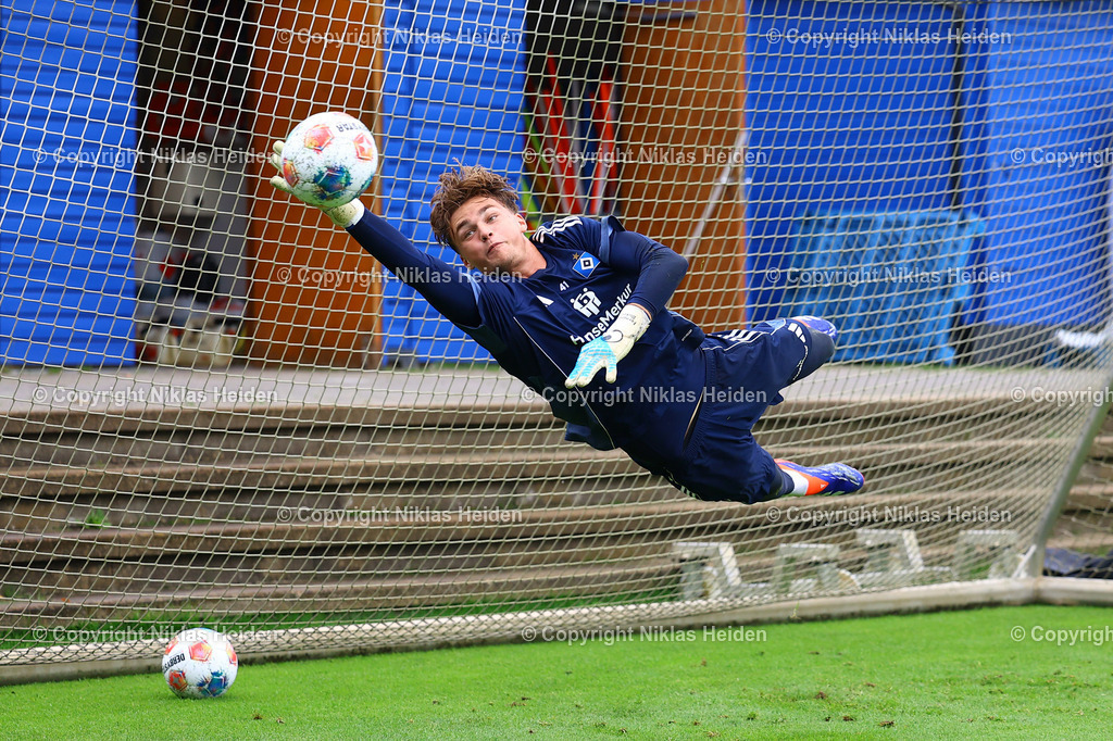 NH_HamburgerSV_Training_21072025 | #41 Fernando Dickes (Hamburger SV)Fußball I Herren I Training I Saison 2025-2026 I Hamburger SV I 20.07.2025 I Trainingsplätze Volksparkstadion