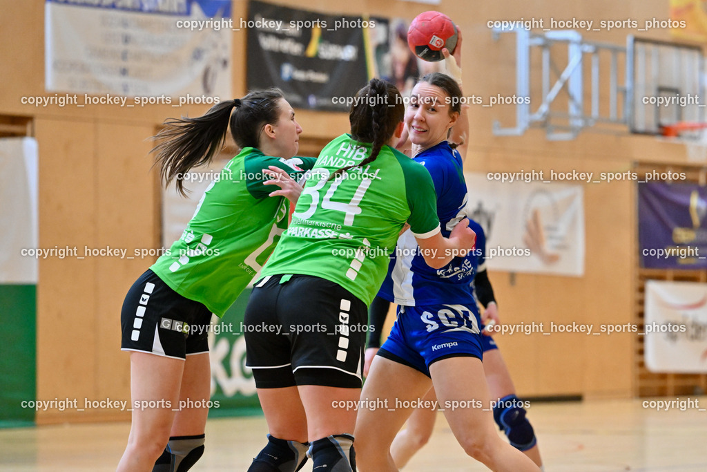 SC Ferlach Damen vs. HIB Graz 18.2.2023 | #23 Prevendar Dorotea, #34 Schuster Levak Slavica, #13 SPALT Lisa