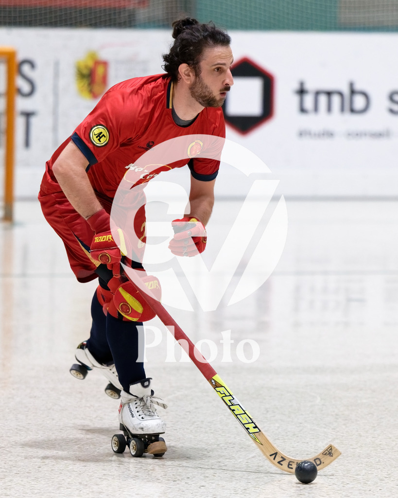 LNA - Geneve RHC v RC Biasca |  during the LNA match between Geneve RHC and RC Biasca at Centre Sportif Queue D'Arve in Geneve, Switzerland