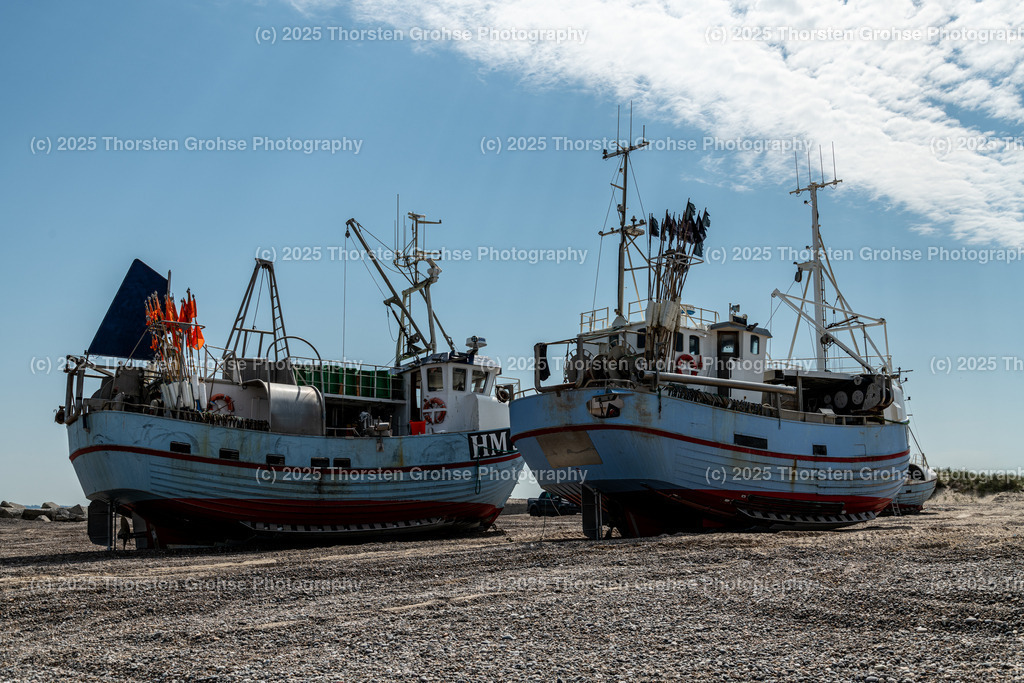 Thorup Strand, Denmark, 2023 | Thorup Strand is a natural harbour, Denmark's last coastal berth and the largest in Northern Europe. Thorup Strand ist ein Naturhafen, es ist der letzte Küstenanlegeplatz Dänemarks und der größte Nordeuropas. - Realisiert mit Pictrs.com