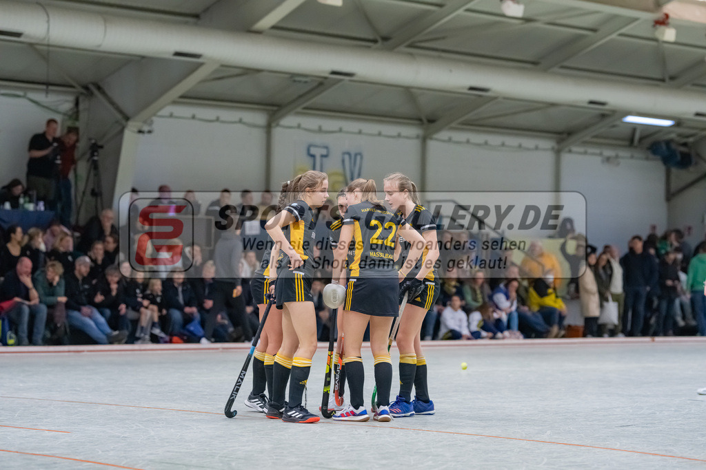 HK_20230225_104646 | Deutsche Meisterschaft WU16 Harvestehuder THC - Eintr. Braunschweig am 25.2.2023 DSC 99, Düsseldorf ,