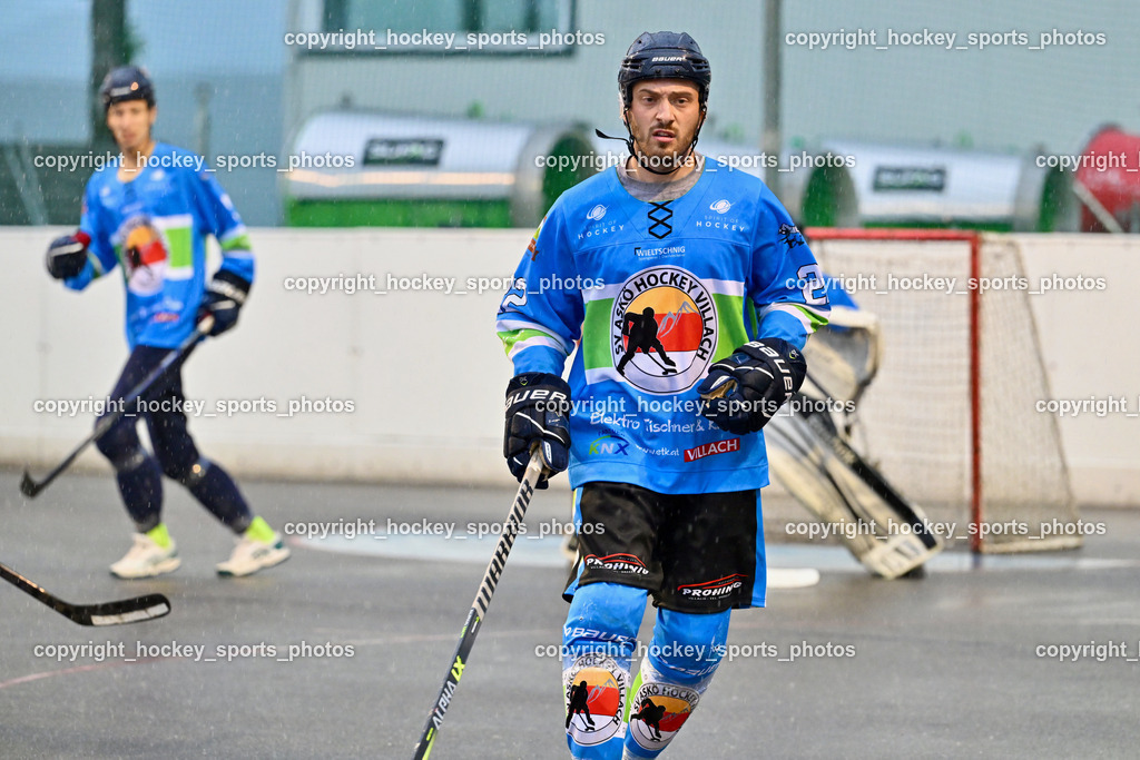 VAS Ballhockey Villach vs. ASKÖ Villach Ballhockey | #22 Friedrich Lukas, VAS Ballhockey Villach vs. ASKÖ Villach Ballhockey, VAS Ballhockey Villach vs. ASKÖ Villach Ballhockey am 28.05.2025 in Villach (Alpen Arena ), Austria, (Photo by Bernd Stefan)