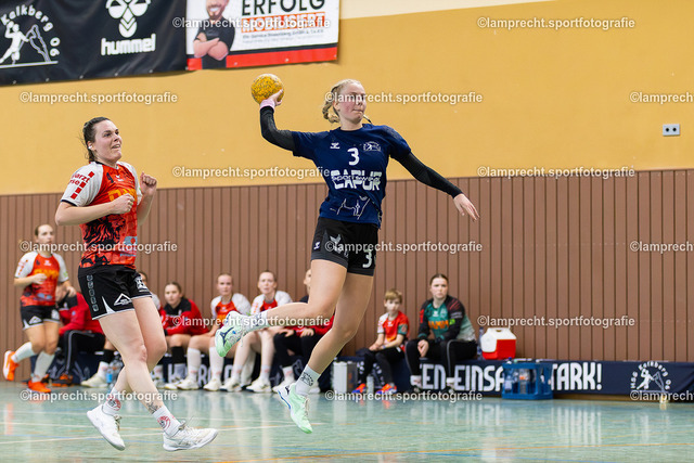 Handball I Damen I Saison 2025-2026 I Verbandsliga Süd I 10. Spieltag I HSG Kalkberg 06 - HSG Tills Löwen 08 096 | Franziska Hänisch (3, HSG Kalkberg 06) - Realisiert mit Pictrs.com