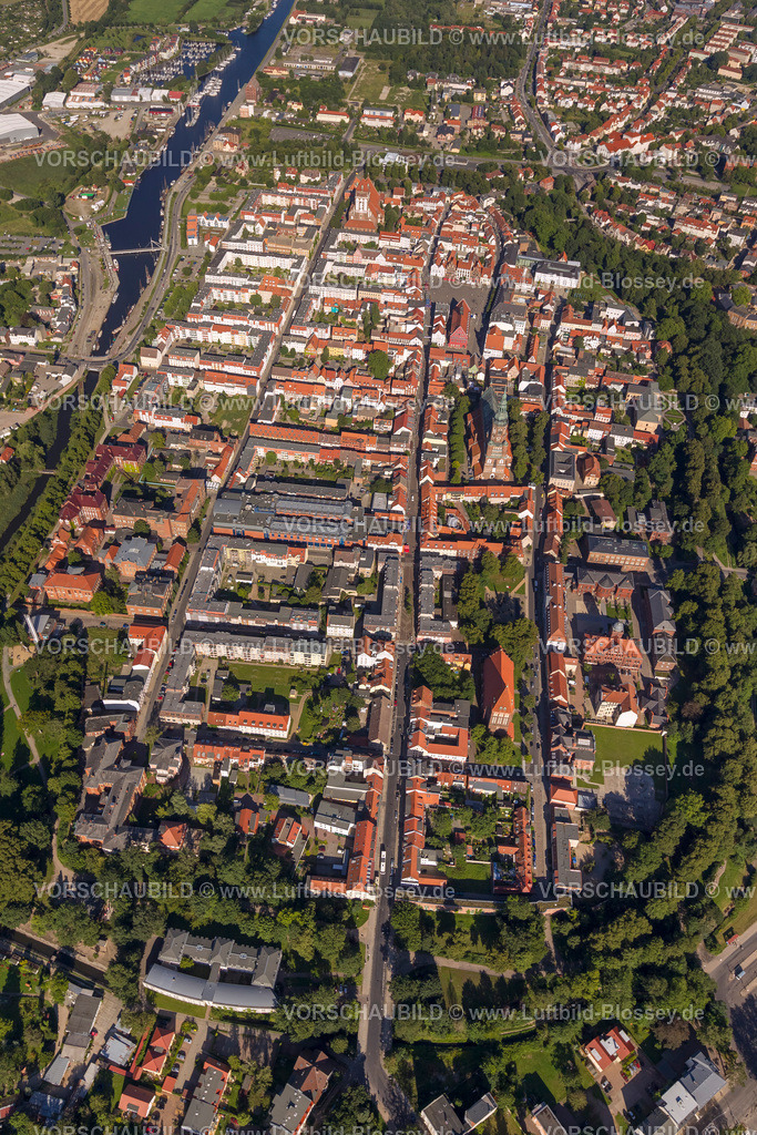 Greifswald12084086 | historisches Stadtzentrum mit Jacobikirche und Dom St.Nikolai und Marktplatz, Mitte, Zentrum,  Greifswald, Mecklenburg-Vorpommern, Deutschland, Europa
