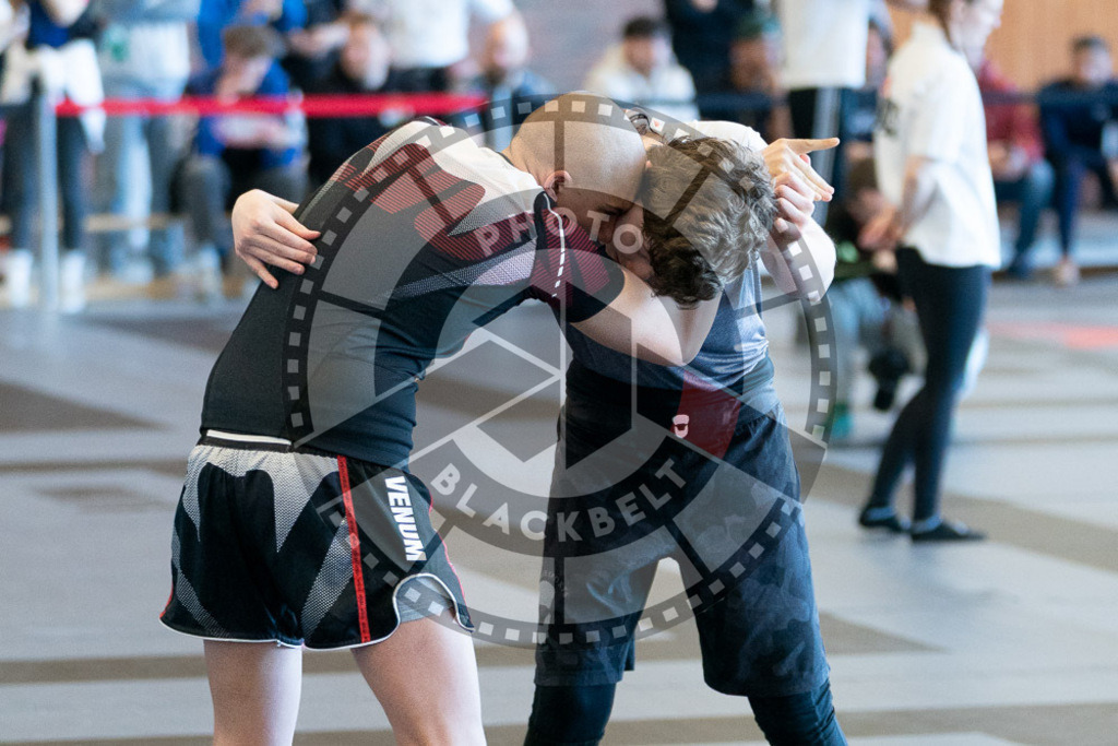 20250329PBB2771 | Fighters compete during the International Luta Livre (ILLCS) Germany IX Spring 2025 Competition spring on March 29, 2025 in Hannover, Germany.© Chiara Dazi