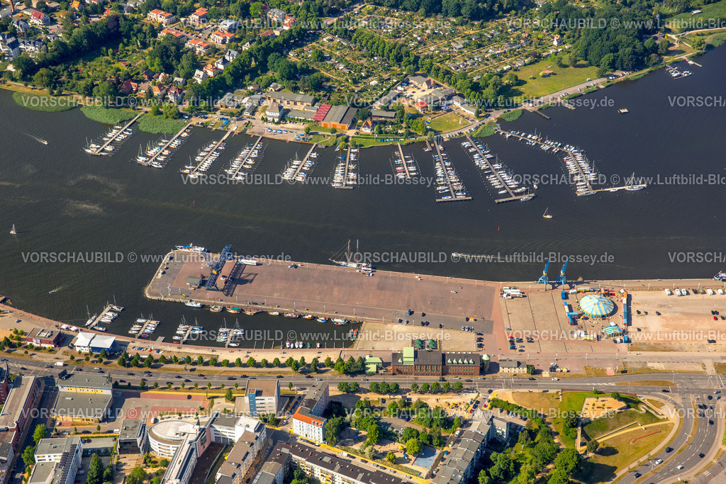 Rostock16062691 | Stadthafen und Unterwarne, Rostock, Ostsee, Mecklenburg-Vorpommern, Deutschland