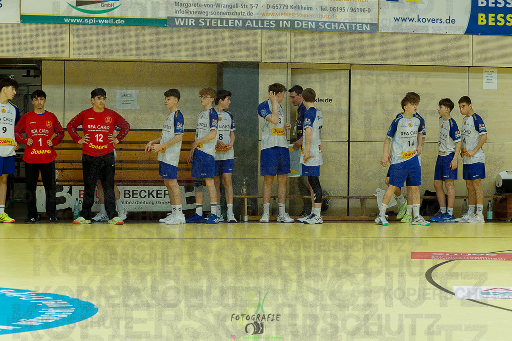 mJC-Regionalliga, Halbfinale Hessenmeisterschaft; HSG Dutenhofen/Münchholzhausen - TSV Pfungstadt | mJC-Regionalliga, Halbfinale Hessenmeisterschaft; HSG Dutenhofen/Münchholzhausen - TSV Pfungstadt am 15.03.2025 in Münchholzhausen (Sporthalle Münchholzhausen)Photo © 2025 - Jörg Heinrich - Realisiert mit Pictrs.com