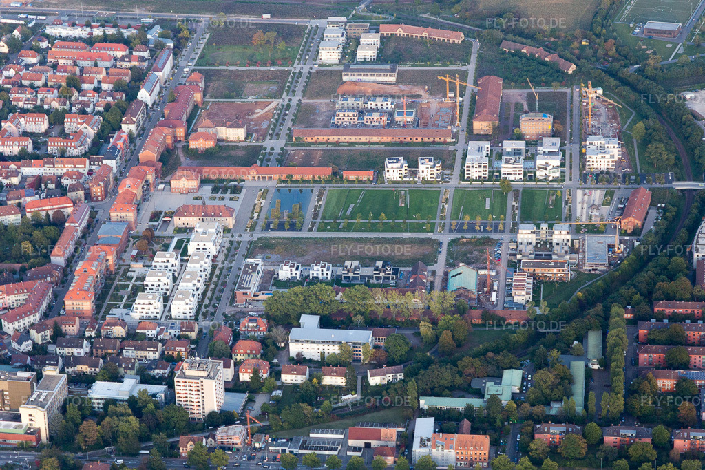 Luftbild: Landau Süd in Landau in der Pfalz im Bundesland Rheinland-Pfalz in Deutschland. Foto: IMG_103554.jpg vom 21.09.2017 durch Werner Riehm/FLY-FOTO.de